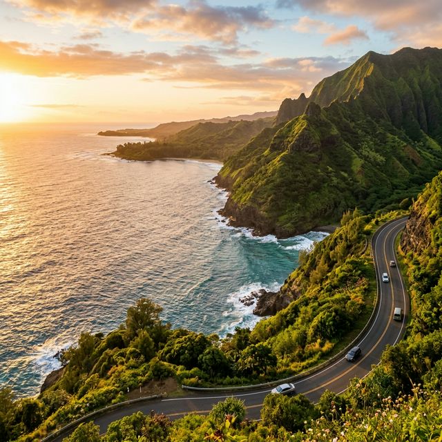 Hawaii Coastal Road
