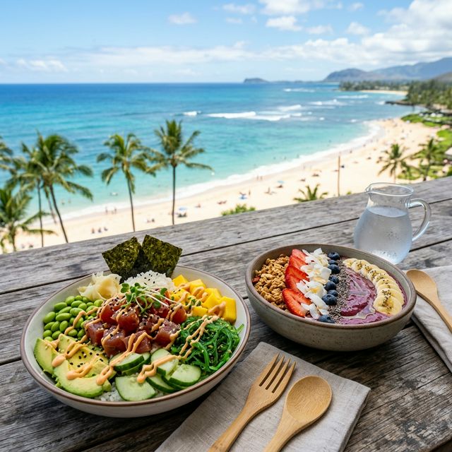 Hawaii Poke and Acai Bowl
